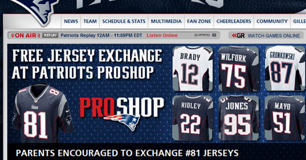 Patriots urge fans to exchange Aaron Hernandez jerseys for new ...